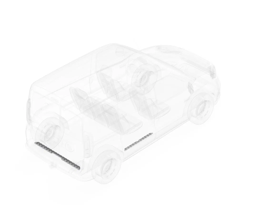 679-151-1010 – LEGEND FLEET Door Sill Protector, Diamond Plate Polished Aluminum Sill Set